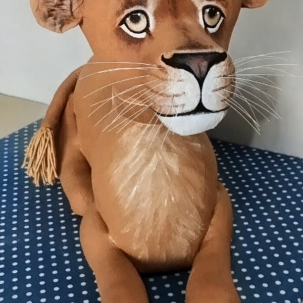 Lioness Doorstop or Floor Ornament