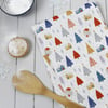 Alpine Village Xmas Tea Towel