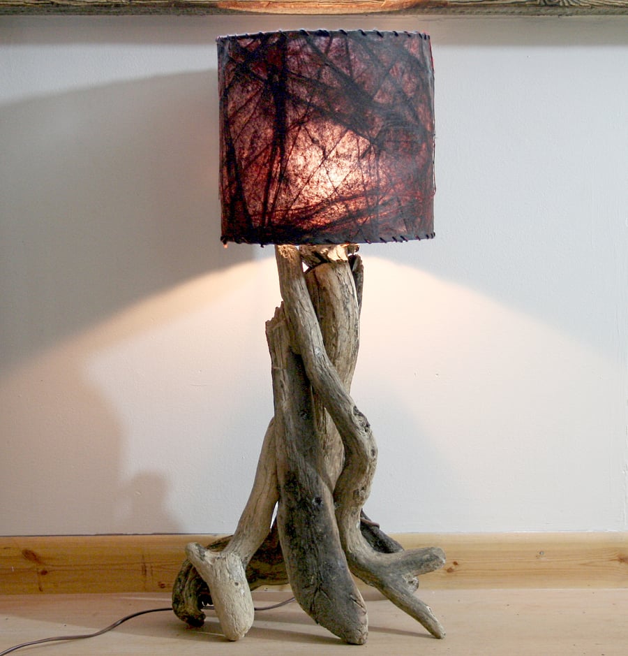 Driftwood Lamp, Drift Wood,Table Lamp,(Shade not included in price), Base 55cm