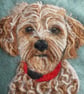 Custom made Needle felted Pet Portrait