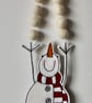 'Catching Snowballs' - Hanging Decoration - Image 3