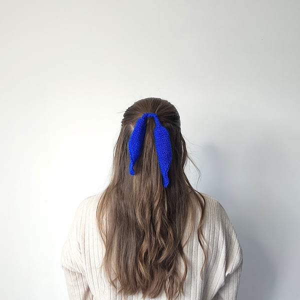 Alice Hair Tie Royal Blue