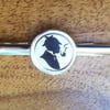 Sherlock Holmes silhouette design Tiepin