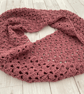 Pink Infinity Scarf - Handmade Crochet - Practical Presents for Her - Image 10