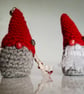 Crocheted festive Mr and Mrs Gnome - Image 2