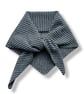Fine stripe Triangle Scarf (NEW)