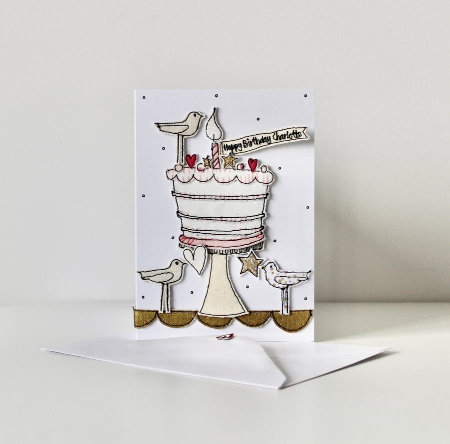 Special Order for A.M. - Personalised Handmade Blank Card