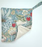 Pot Holder William Morris Strawberry Thief Birds Grab Mat Kitchen Pad Duck Egg - Image 2
