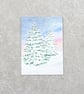 Original Watercolour ACEO Christmas Trees