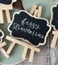 Personalised Mini Chalkboard Food Signs with Easel, Hand Lettered Buffet Labels - Image 9