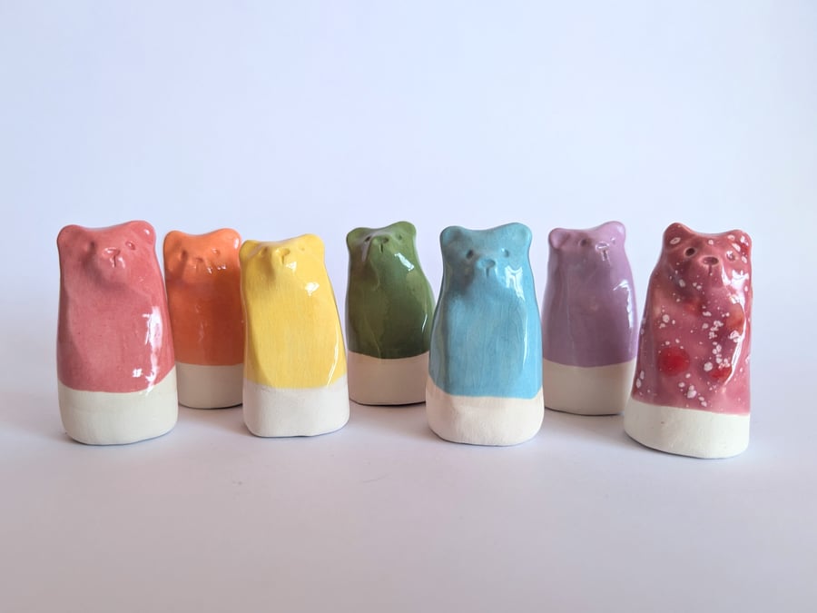 Mini Glaze Test Bear