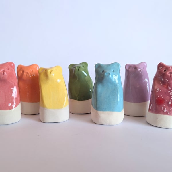 Mini Glaze Test Bear