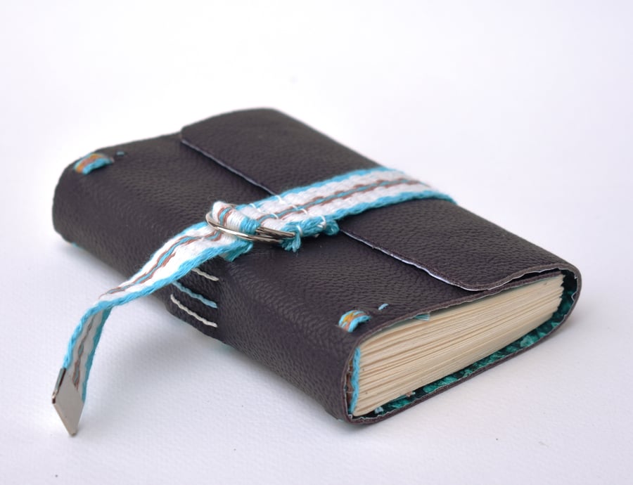 Travel Journal, Leather Journal with Closure