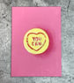 Perfectly Imperfect "You Can" Love Heart Acrylic Study - Image 3