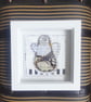 Wire Pot of Coffee in black white cream. Handmade Art. Perfect for Coffee Lovers - Image 10
