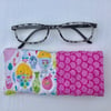 Pink Fish Glasses Case