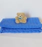 REDUCED: Baby blanket, crocheted - Image 5