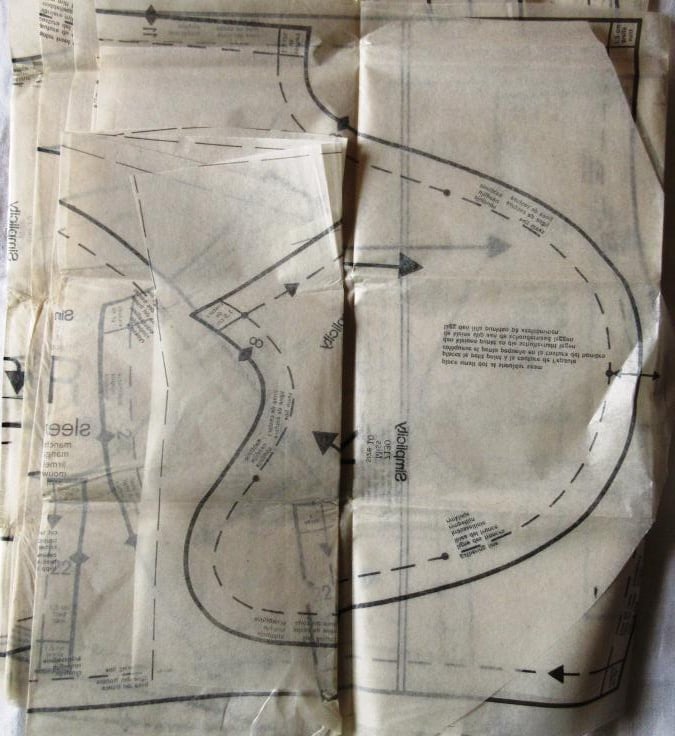 An unused sewing pattern for a misses' dress in... - Folksy