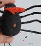 Spun Cotton Halloween Spider Decoration - Image 4