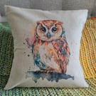 Owl Cushion - Option 5 (6 Designs Available)