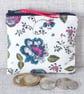 Coin purse, small purse, floral - Image 3