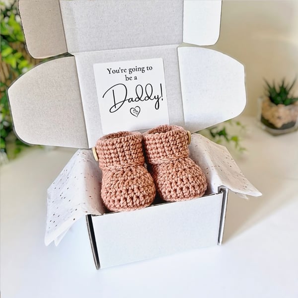 Daddy Pregnancy Announcement Gift Box – Surprise Baby Reveal