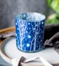 Starry Night Cyanotype Tea light holder  - Image 1