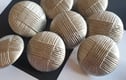 Silver, Matt Silver Antique Silver Buttons