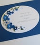 Handmade quilled 65th wedding anniversary congratulations card - Image 7