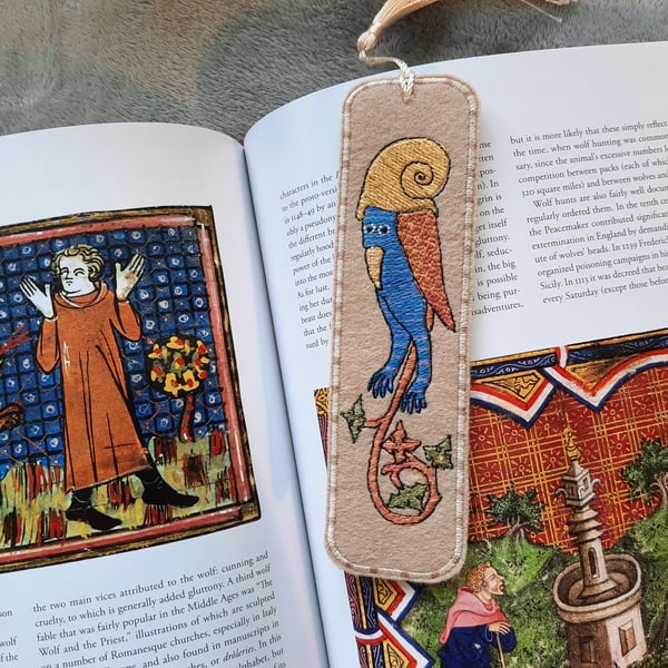 Luttrell Psalter Beast Bookmark