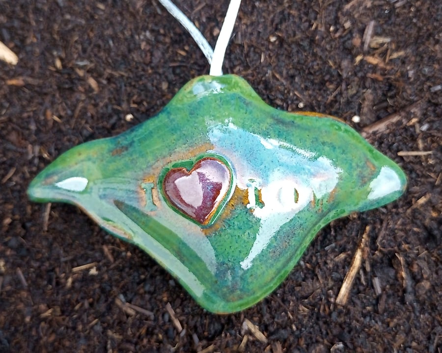 I love Isle of Wight hanging ornament