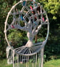 Macrame Tree of Life Mindfulness Wall Hanging with Pegs - Image 5