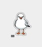 Funny Vinyl Sticker For Adults - Angry Seagull