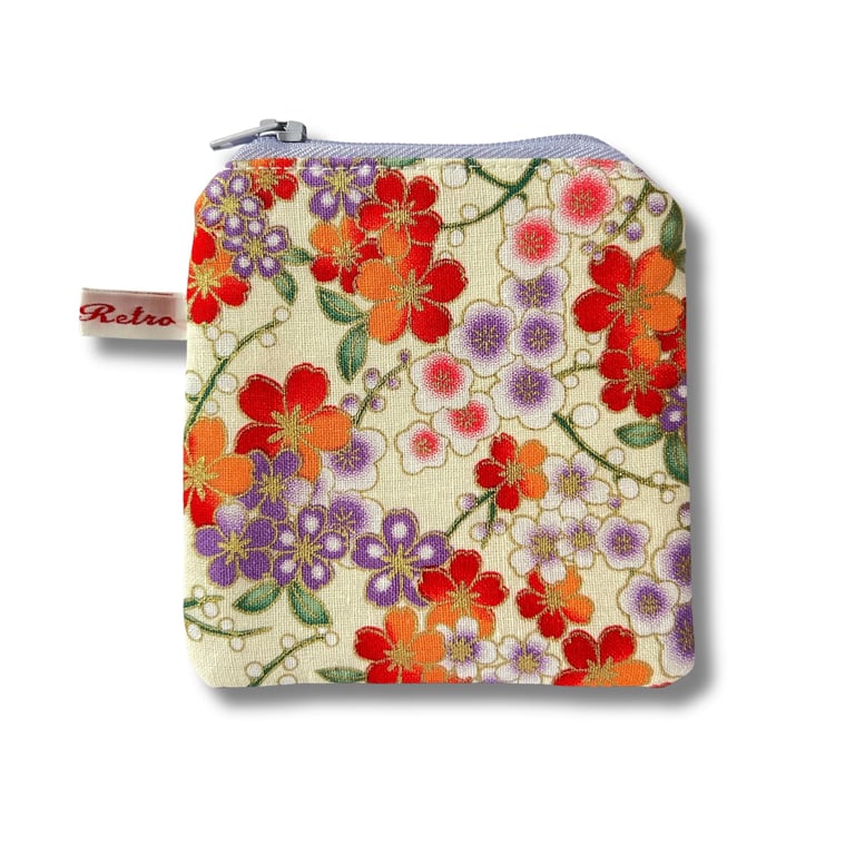 Floral Purse - Orange Blossom