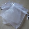 White Organza Bags 7 x 9 cm