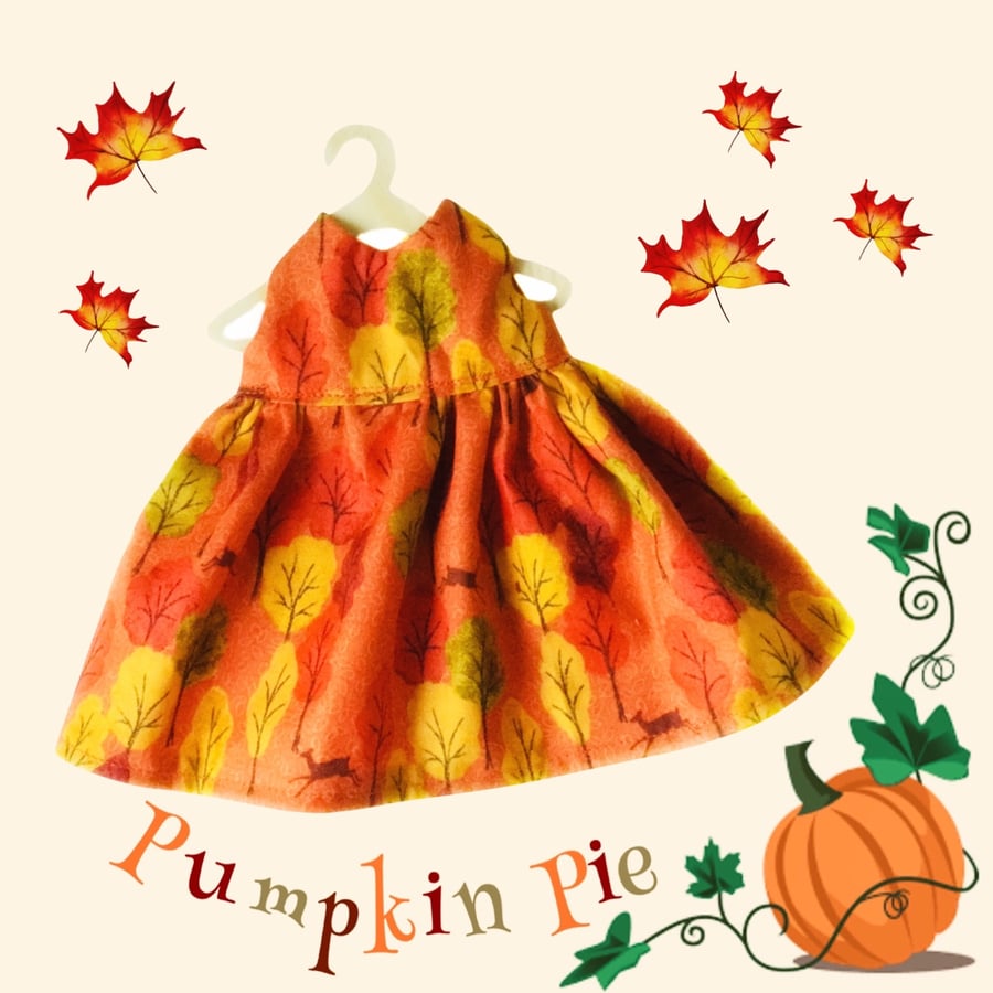 Reserved for Julie - Autumn Trees Dress