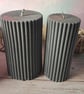 Handmade Kerasoy Wax Pillar Candles - Image 4