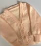 Baby cardigan peach 3-6 months - Image 2