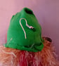 Gnome Christmas Tree Ornament - Green Hat and Gold Beard - Image 3