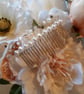 Ivory pearl, wire hair comb, pearl fascinator, wedding hair accessorie,  - Image 4