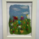 Unique, handmade felt art inspired by nature