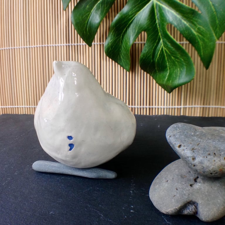 You are beautiful - Bird sculpture for stress relief and good vibes