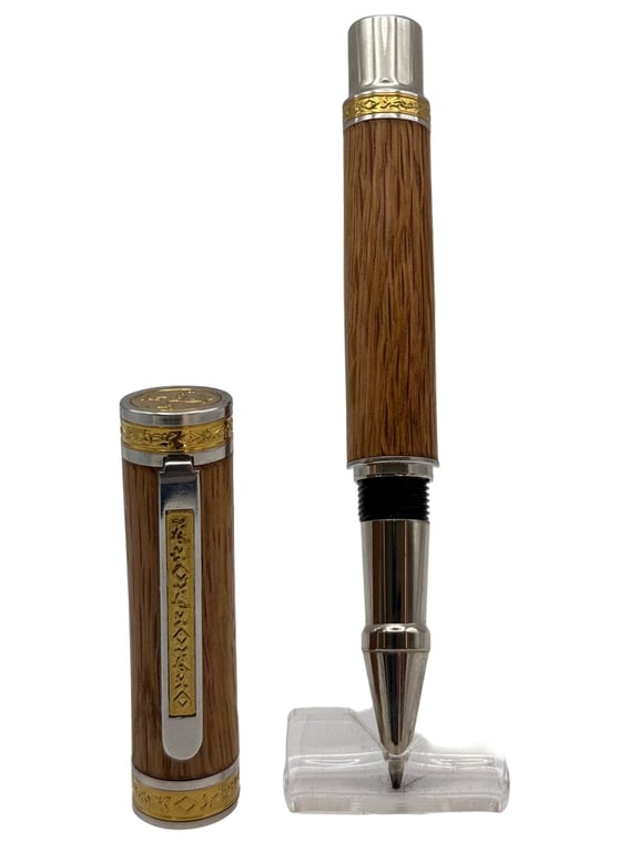 Crest Rollerball Pen - Jack Daniels Oak Barrel