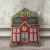 Seasons of the Year - Autumn School House Bowl Filler by Carolee Crafts SY 0017 