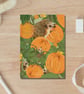 Blank card  Hedgehog pumpkin patch  - Image 4