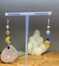 Brea - Asymmetrical Celestial Earrings   - Image 1