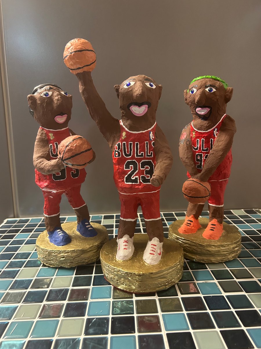 Chicago Bulls(Michael Jordan, Scotty Pippen &am - Folksy
