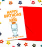 Funny Birthday Card Toilet Humour Card for Husband, Dad, Friend, Housemate - Image 2