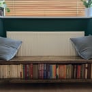 Reclaimed Reading Bench With Storage