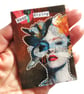 Original ACEO Miniature Feminist Artwork Inspirational Female Figure Portrait